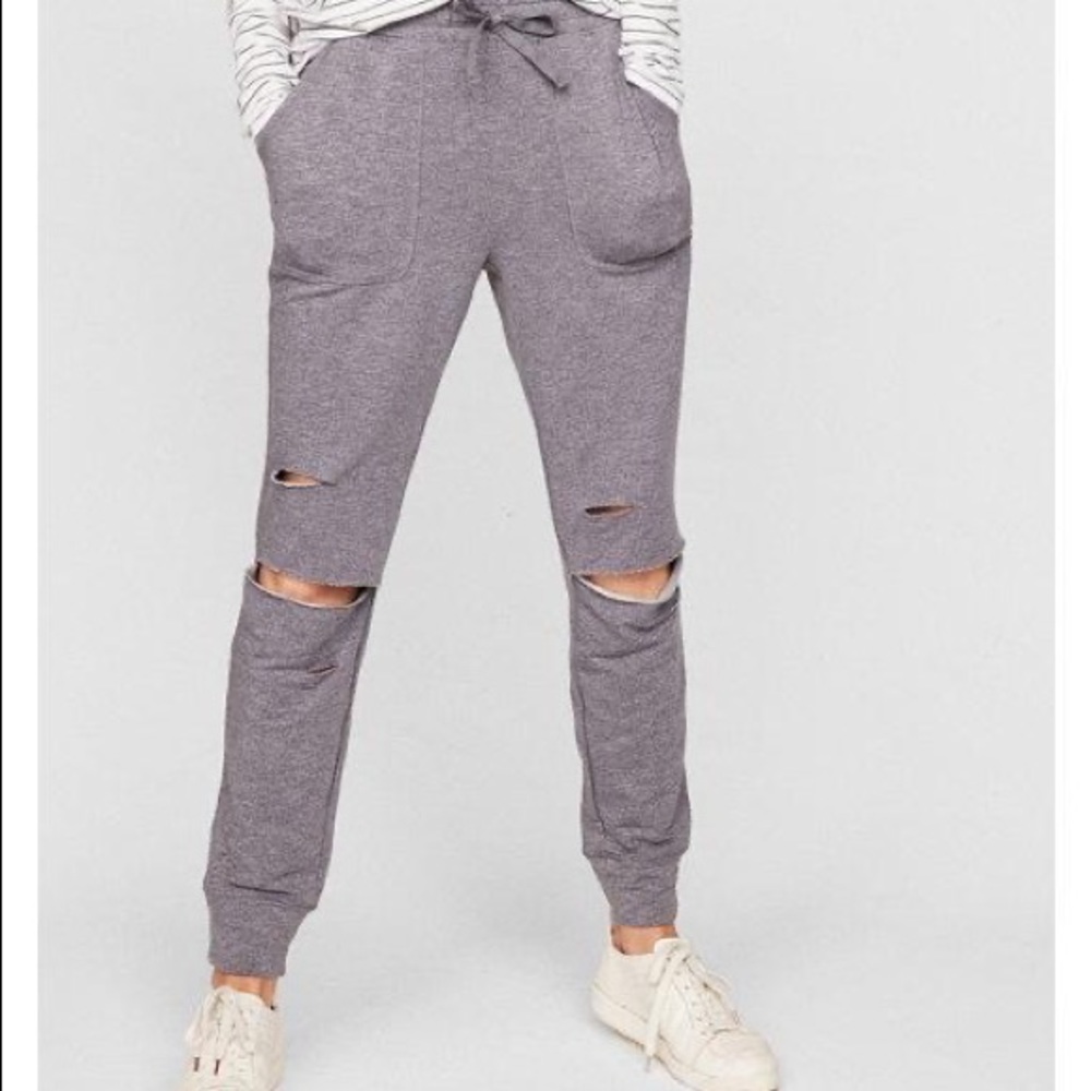 EXPRESS one eleven destroyed Jogger Medium